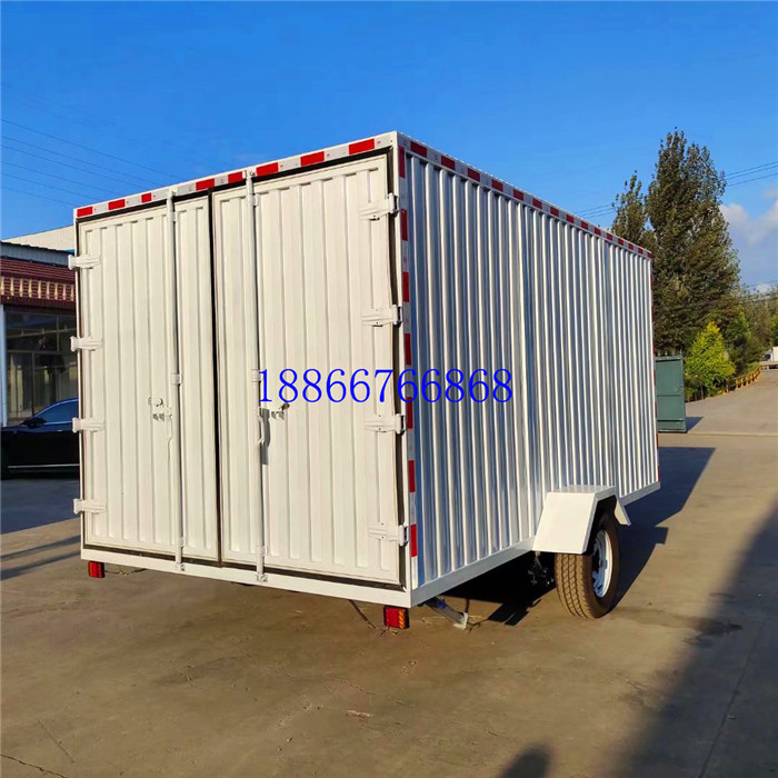 69精品国产久热在线观看 1吨单轴箱式拖车